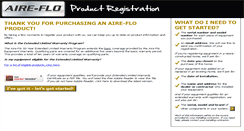 Desktop Screenshot of airefloregistration.com